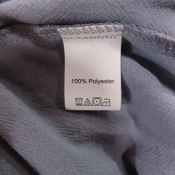 Moosta Dress Medium Boho Long Sleeve Embroidered Tassel Trim Pullover Geometric - Picture 5 of 10